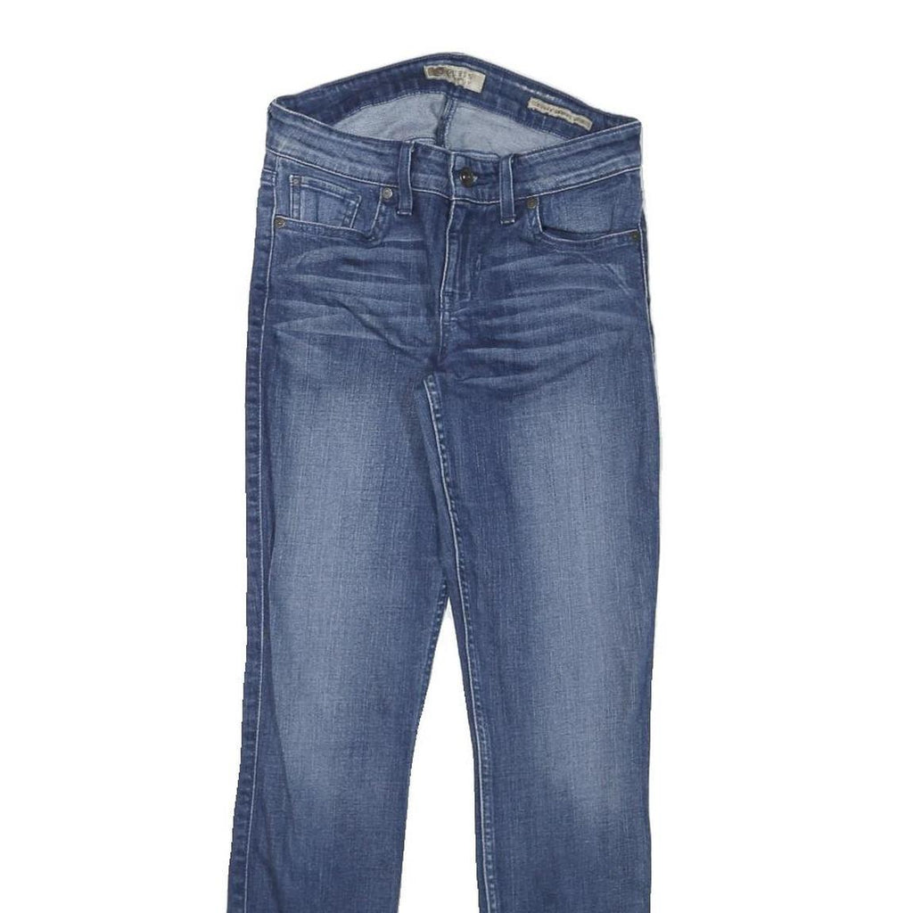 GUESS Womens Jeans Blue Slim Skinny Denim Medium W25 L28 Stretch Zip Fastening