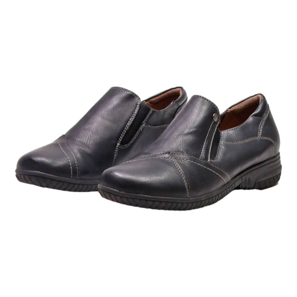 JOSEPH Pump Shoes Black Leather Womens UK 5