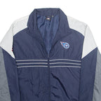 NFL Mens Track Jacket Blue Nylon USA 2XL