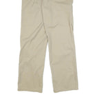 DICKIES Mens Cotton Blend Beige Regular Fit Straight Leg Trousers W30 L32