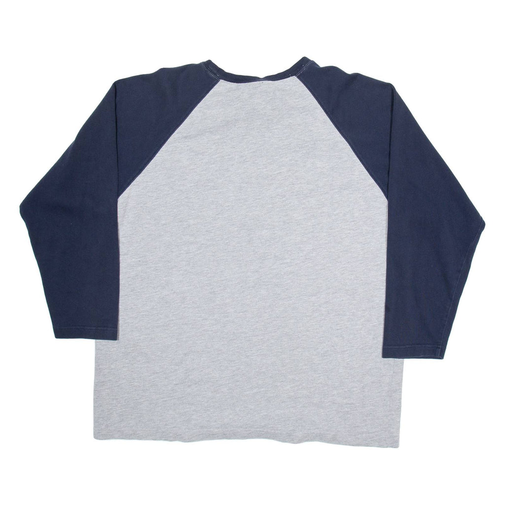 DISNEY Mens T-Shirt Grey Long Sleeve L