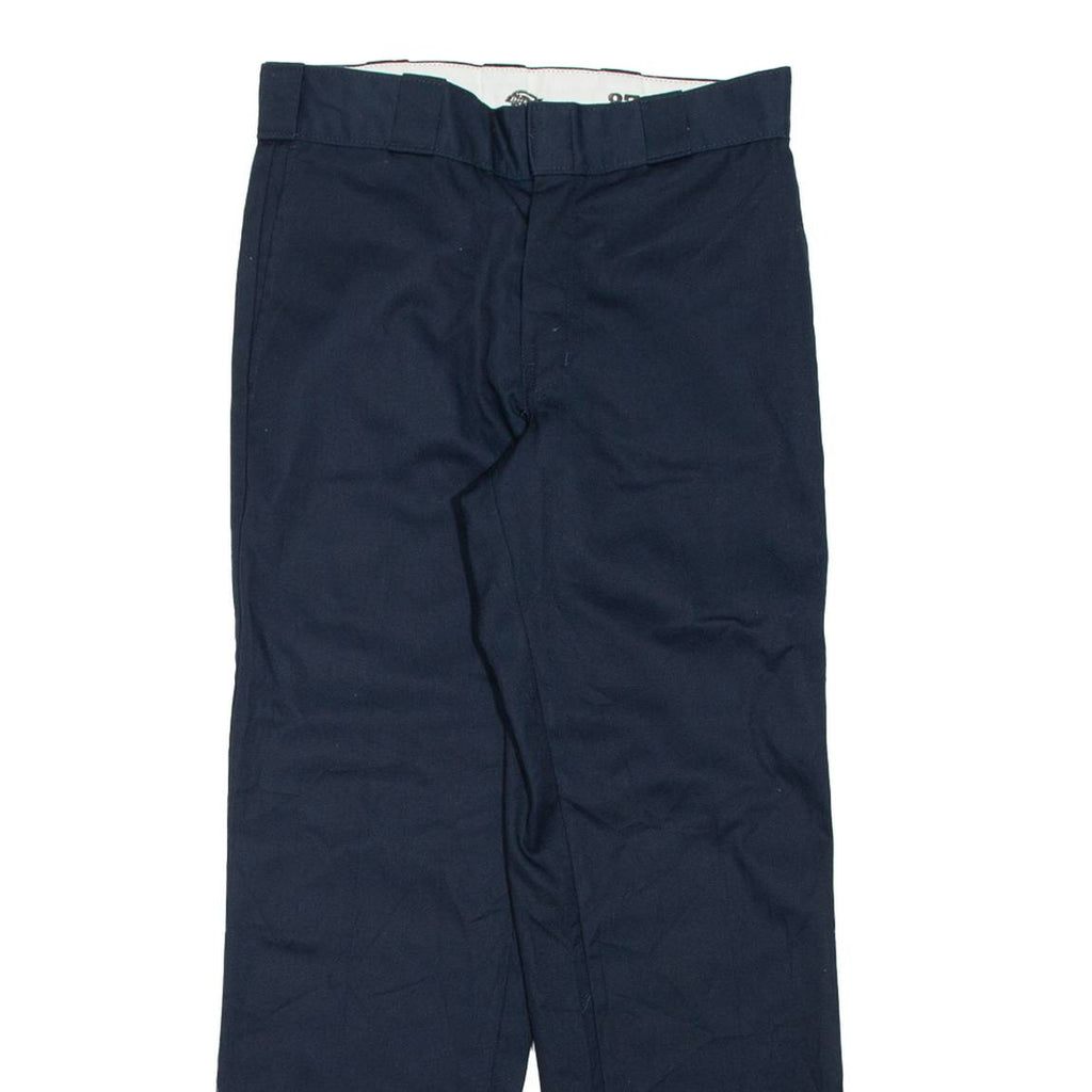DICKIES Chino Mens Trousers Blue Regular Straight W28 L28