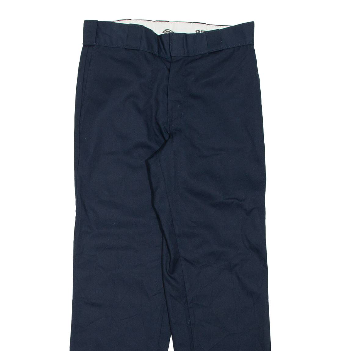 DICKIES Chino Mens Trousers Blue Regular Straight W28 L28