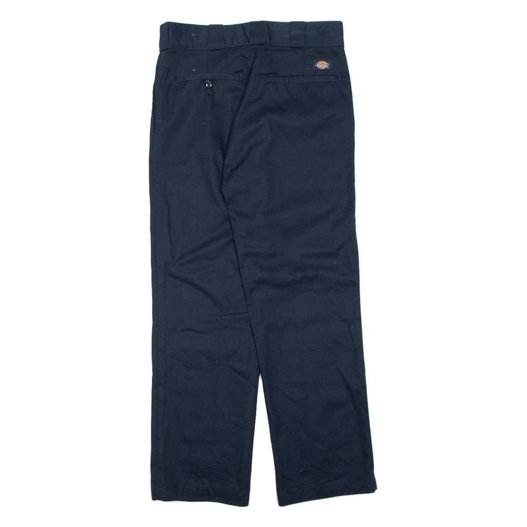 DICKIES Chino Mens Trousers Blue Regular Straight W28 L28