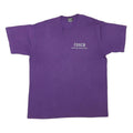 THE BEST Mens Purple Coach Armory Gymnastics Center Graphic T-Shirt L Short