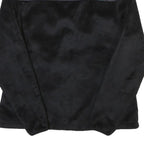 FILA Womens Black Multicolour Panel Zip Up Jacket XS Polyester Blend Fleece