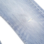 LEVI'S 501 Mens Blue Regular Straight Denim Cotton Light W33 L34 Classic Fit