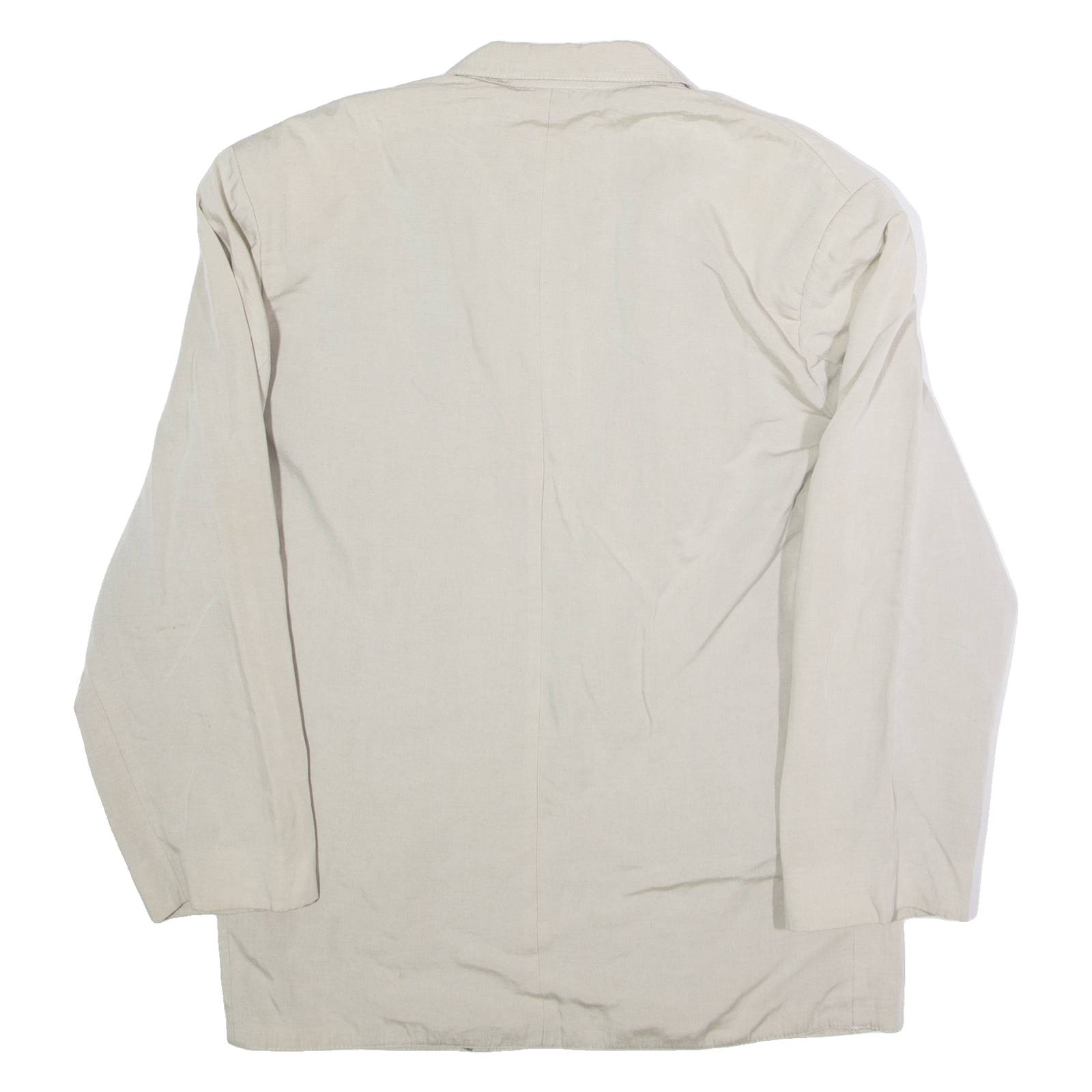 LINEA MILLE Mens Blazer Jacket Beige 90s XL