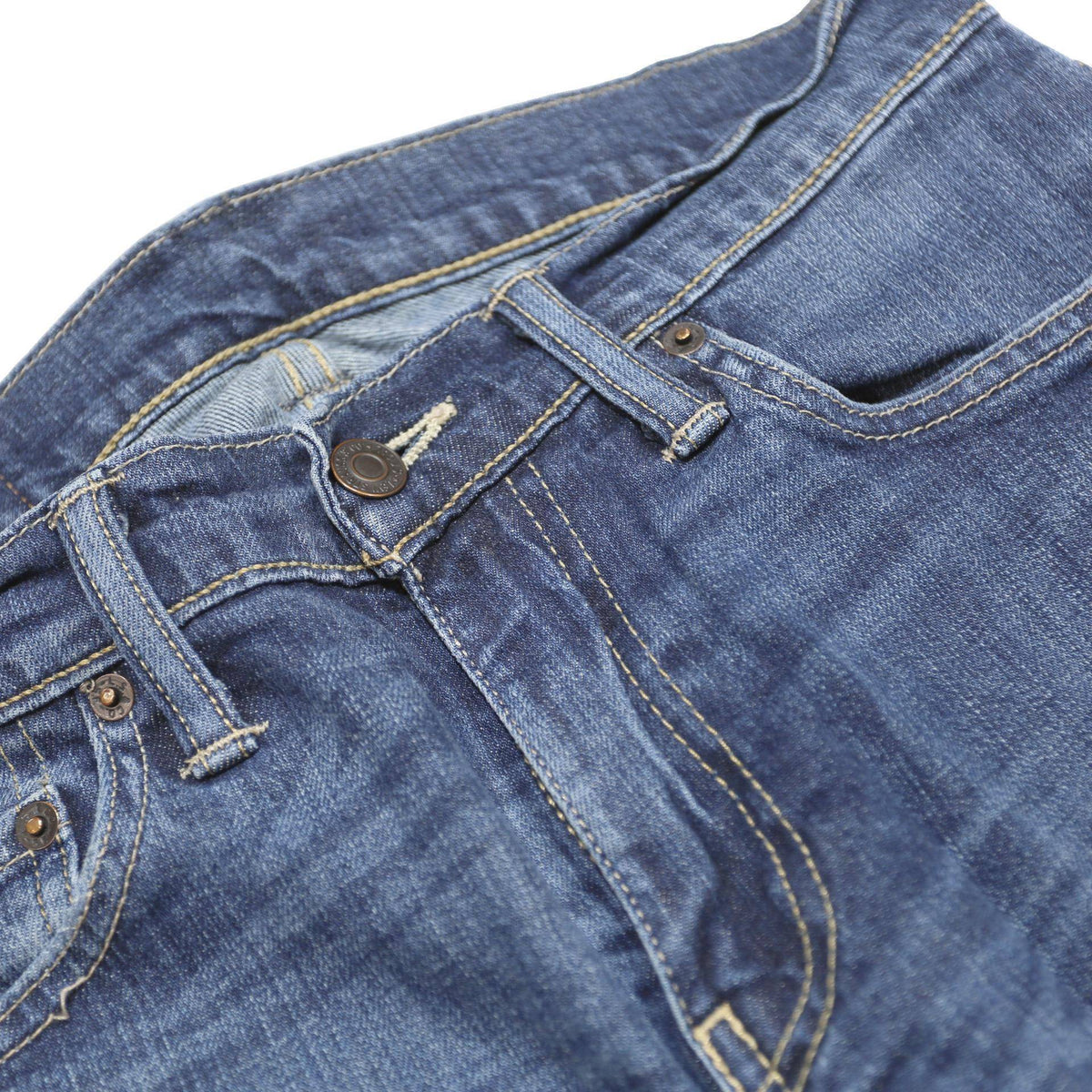 LEVI'S 511 Slim Mens Jeans Blue Slim Straight Denim Medium W30 L29 Classic Fit
