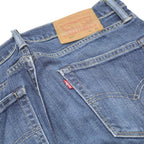 LEVI'S 511 Slim Mens Jeans Blue Slim Straight Denim Medium W30 L29 Classic Fit