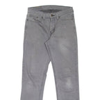 LEVI'S 511 Jeans Mens Grey Slim Straight W29 L30