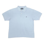 KAPPA Womens Blue Short Sleeve Plain XL Cotton Blend Polo Shirt Casual