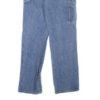 DICKIES Mens Regular Blue Denim Jeans W34 L34 Zip Cotton Blend Classic Casual