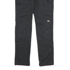 DICKIES Mens Black Slim Cotton Trousers W30 L32 Workwear Casual Zip Fastening
