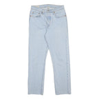 LEVI'S 501 BIG E Womens Jeans Blue Regular Straight Denim Light W27 L28 Classic