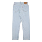LEVI'S 501 BIG E Womens Jeans Blue Regular Straight Denim Light W27 L28 Classic
