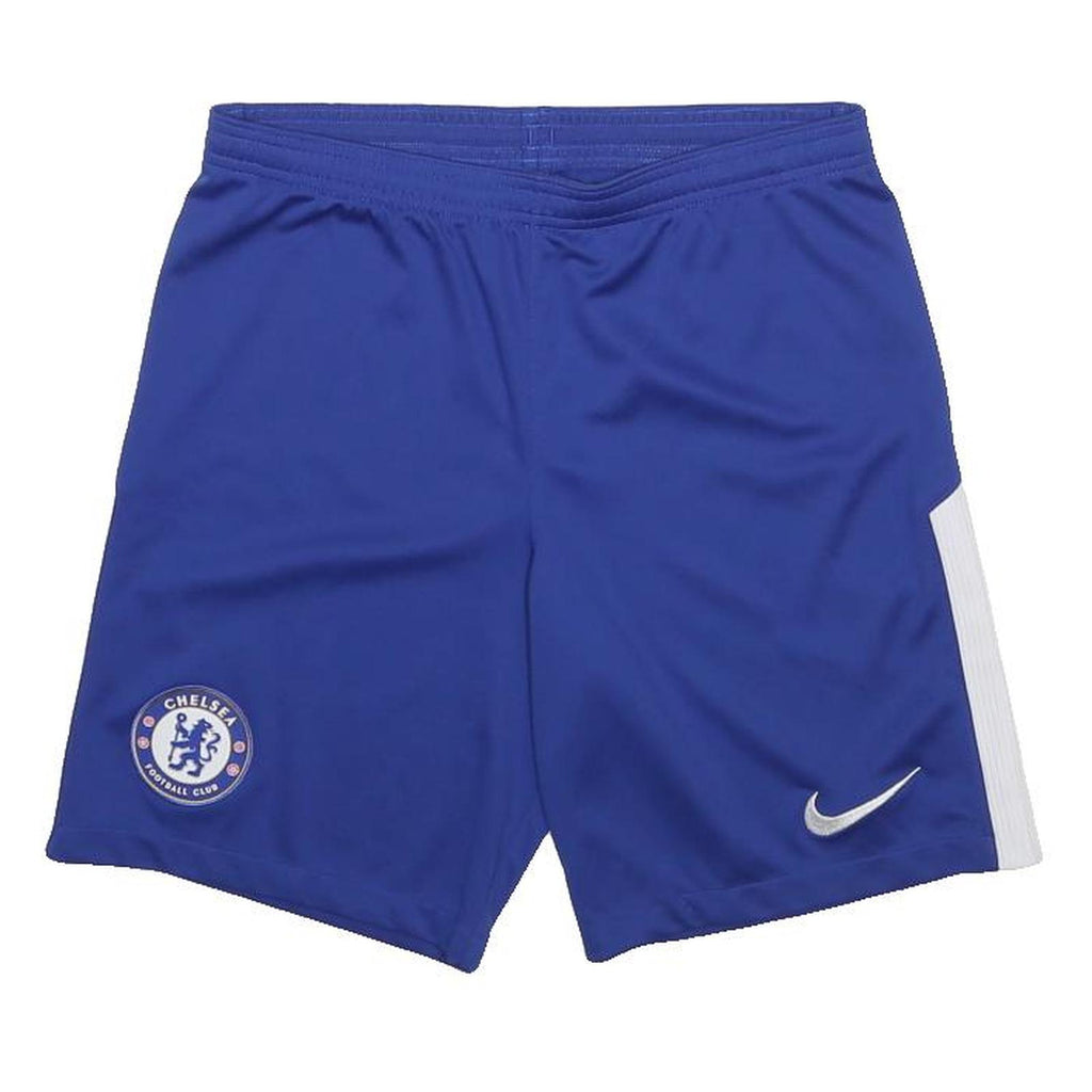 NIKE Mens Shorts Blue & White Chelsea Football Club Casual S W28