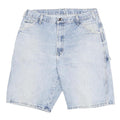 DICKIES Mens Denim Blue Casual Shorts M W36 Cotton Blend Workwear Fit