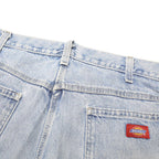 DICKIES Mens Denim Blue Casual Shorts M W36 Cotton Blend Workwear Fit
