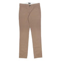 MASSIMO DUTTI Womens Cotton Blend Beige Slim Skinny Trousers W29 L30 Stylish