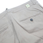 MASSIMO DUTTI Womens Cotton Blend Beige Slim Skinny Trousers W29 L30 Stylish