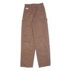 NO FEAR X H&M Womens Relaxed Brown Denim Jeans W26 L32 Casual Stylish Zip