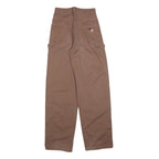 NO FEAR X H&M Womens Relaxed Brown Denim Jeans W26 L32 Casual Stylish Zip
