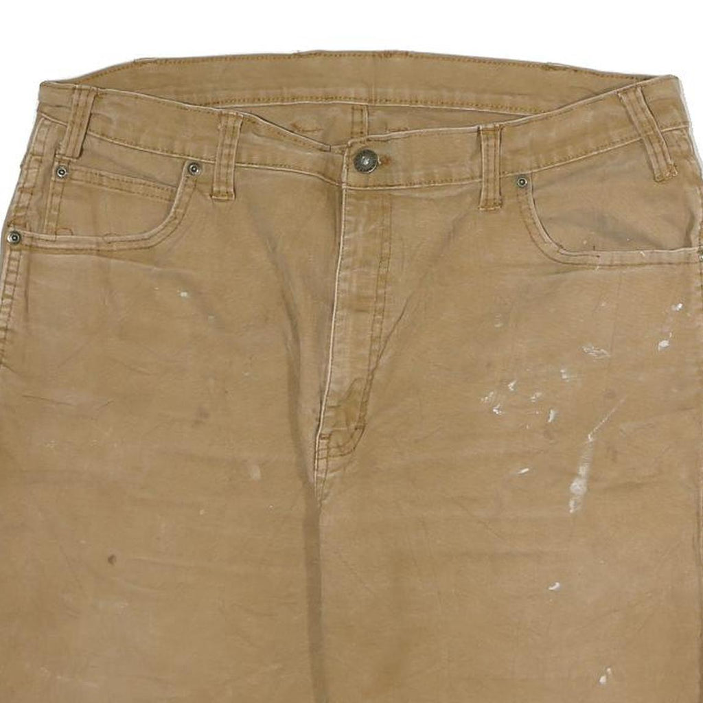 DICKIES Mens Shorts Beige Casual Cotton M W38 Workwear Sturdy Fit