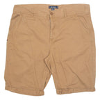 KANGOL Mens Chino Shorts Brown XL W39