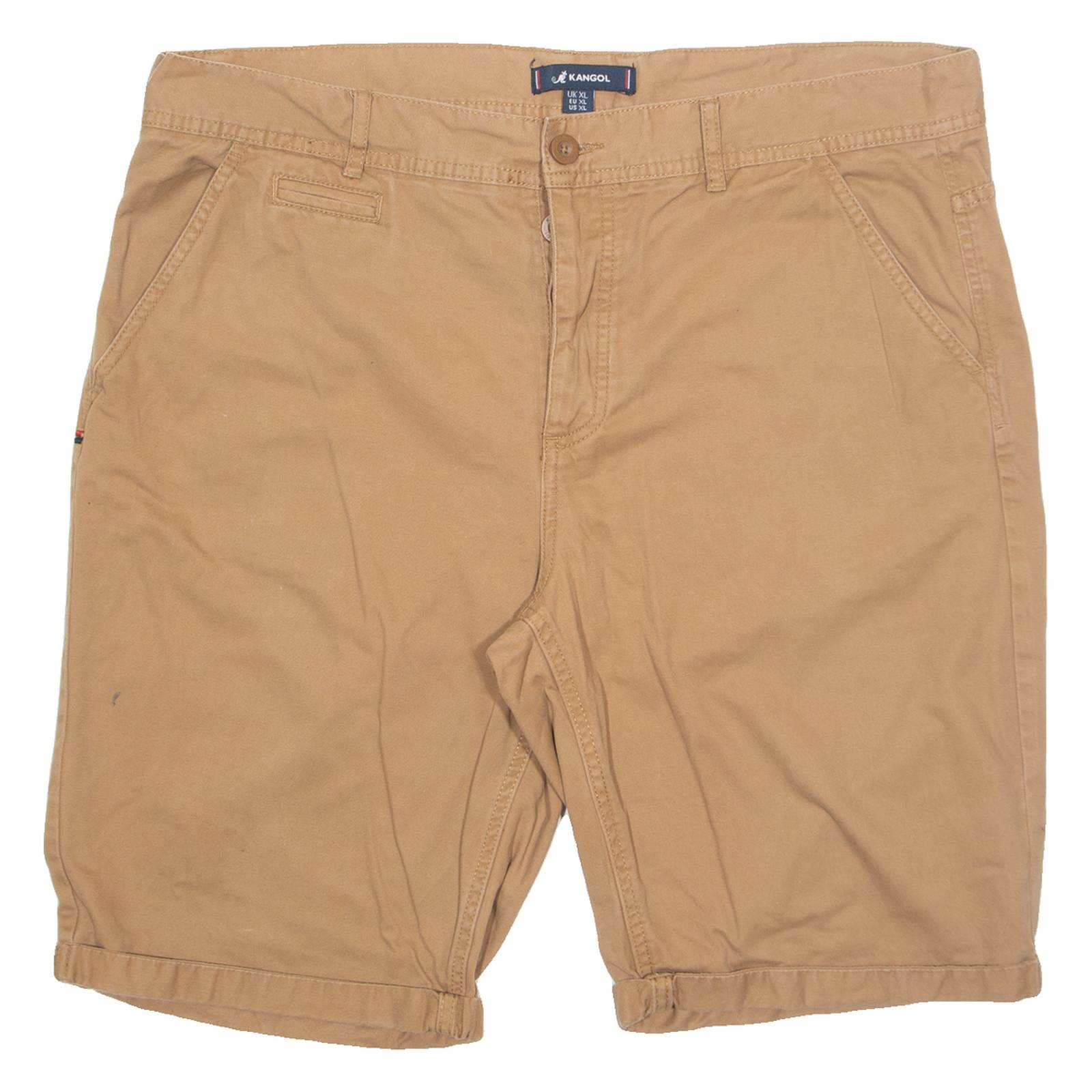 KANGOL Mens Chino Shorts Brown XL W39