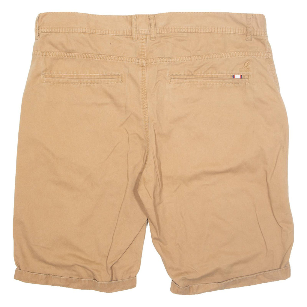 KANGOL Mens Chino Shorts Brown XL W39