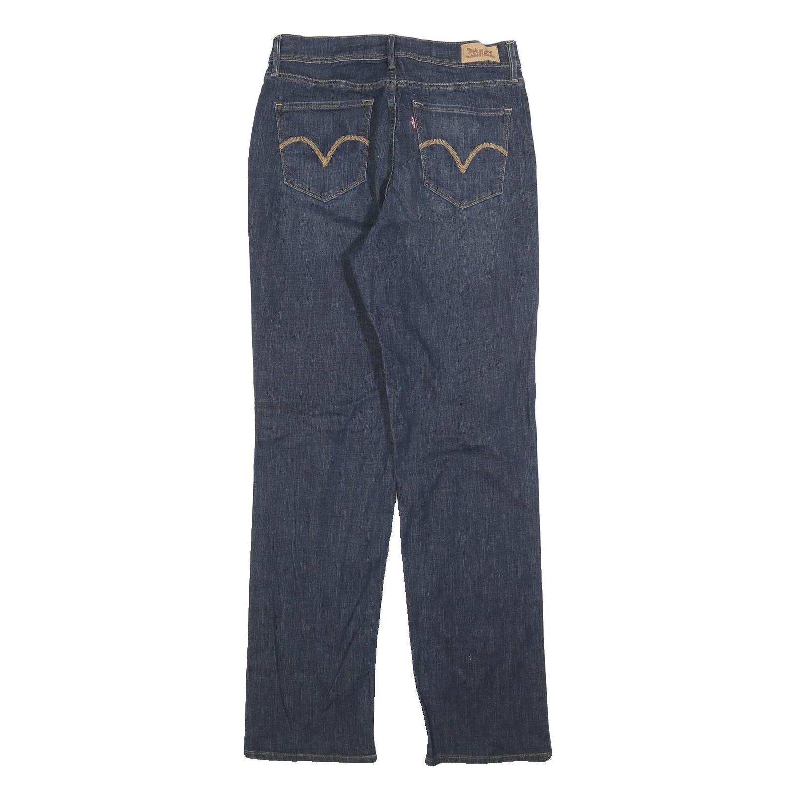 LEVI'S Womens Slim Blue Denim Classic Slim Jeans W30 L32