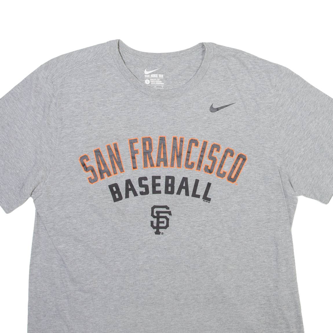 NIKE San Francisco Mens T-Shirt Grey USA L