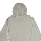 CARHARTT Mens Grey Hoodie XL Screen Print Logo Cotton Pullover Casual