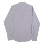 NAUTICA Mens Blue & White Check Shirt XS Button Down Long Sleeve Casual Cotton