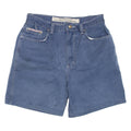 EAGLE FORCE Womens Denim Shorts Blue M W30