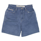 EAGLE FORCE Womens Denim Shorts Blue M W30
