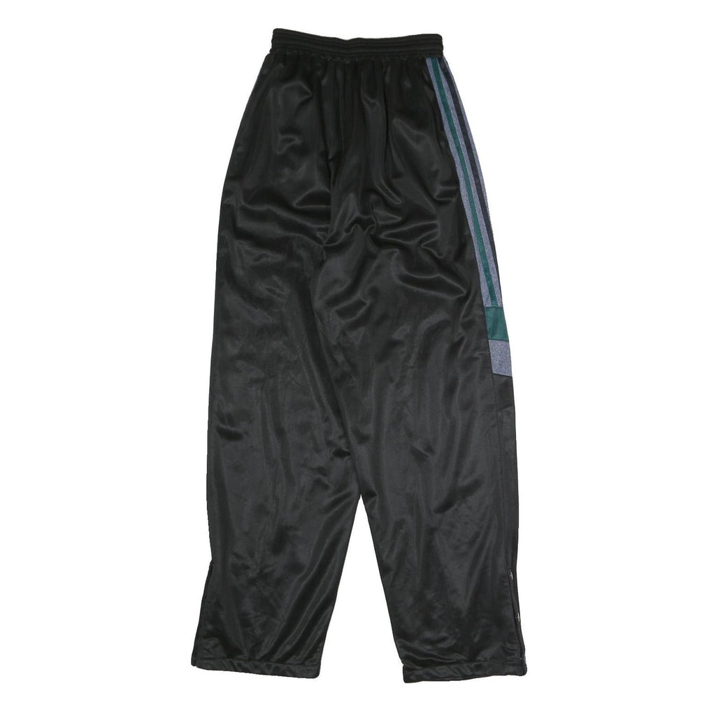 Womens Joggers Black & Grey Relaxed Straight M W22 L28 Polyester Blend Track