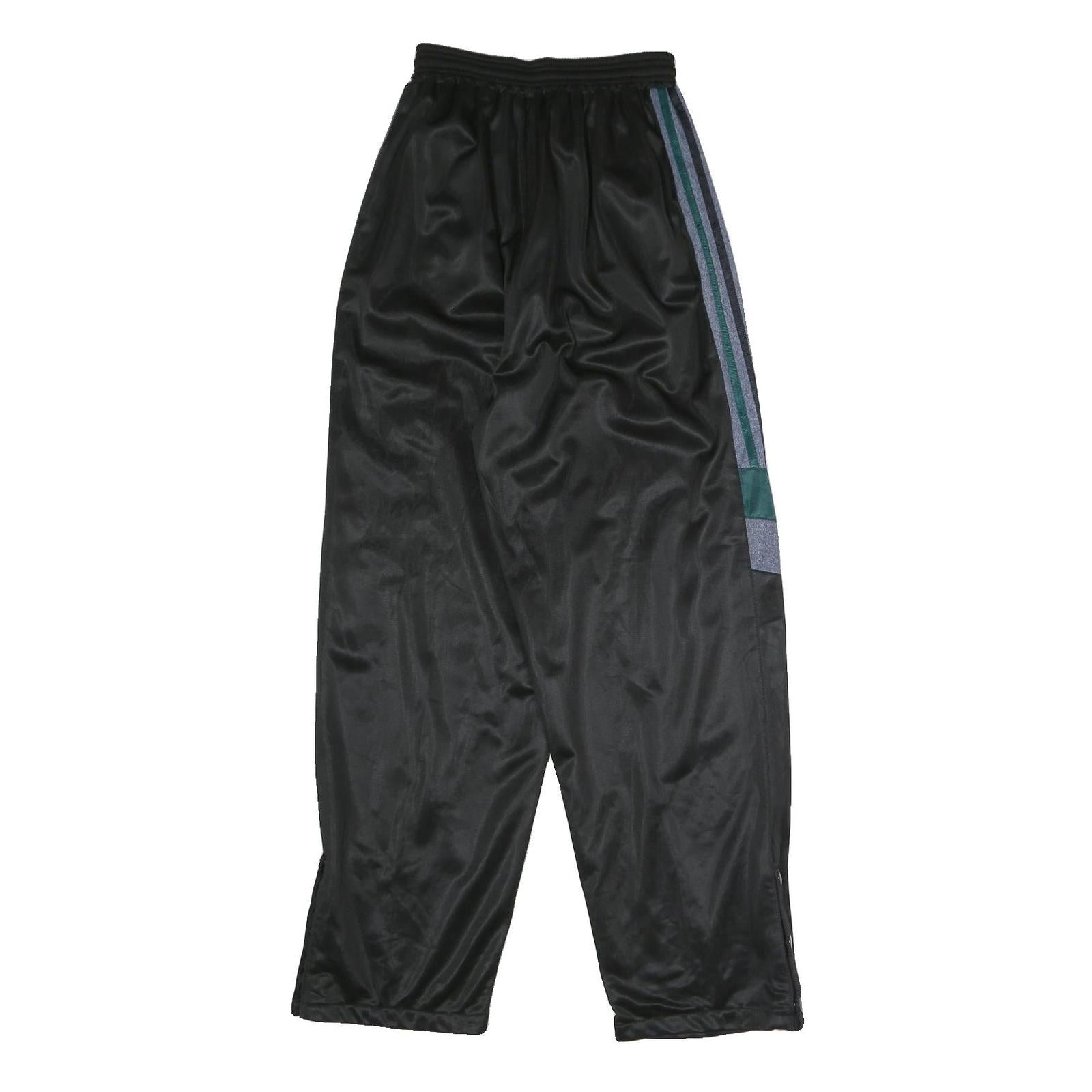 Womens Joggers Black & Grey Relaxed Straight M W22 L28 Polyester Blend Track