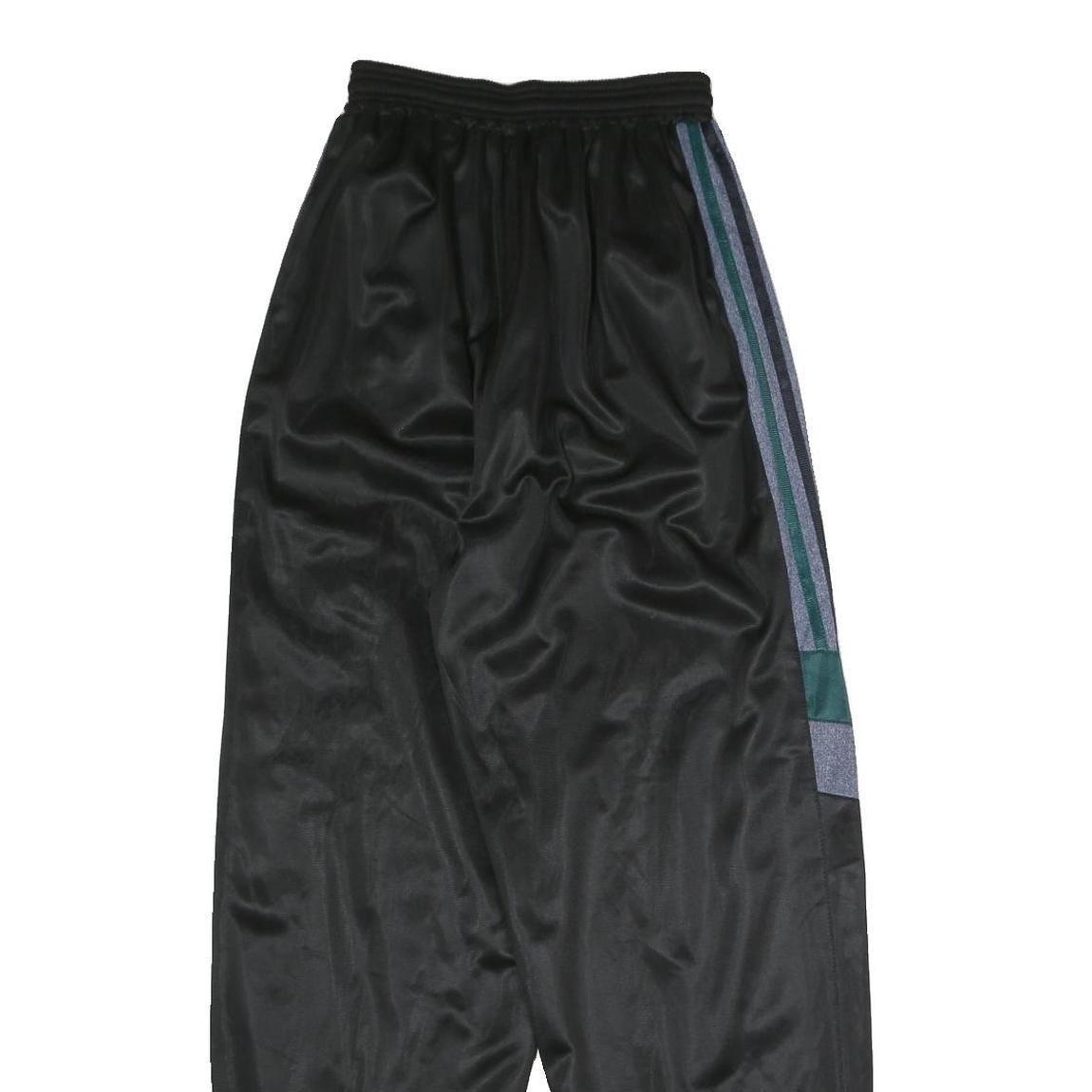 Womens Joggers Black & Grey Relaxed Straight M W22 L28 Polyester Blend Track