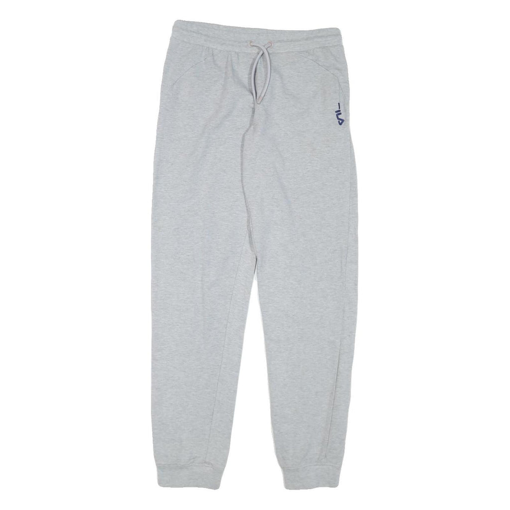 FILA Womens Joggers Grey Slim Tapered M W28 L30 Sportswear Casual Cotton Blend