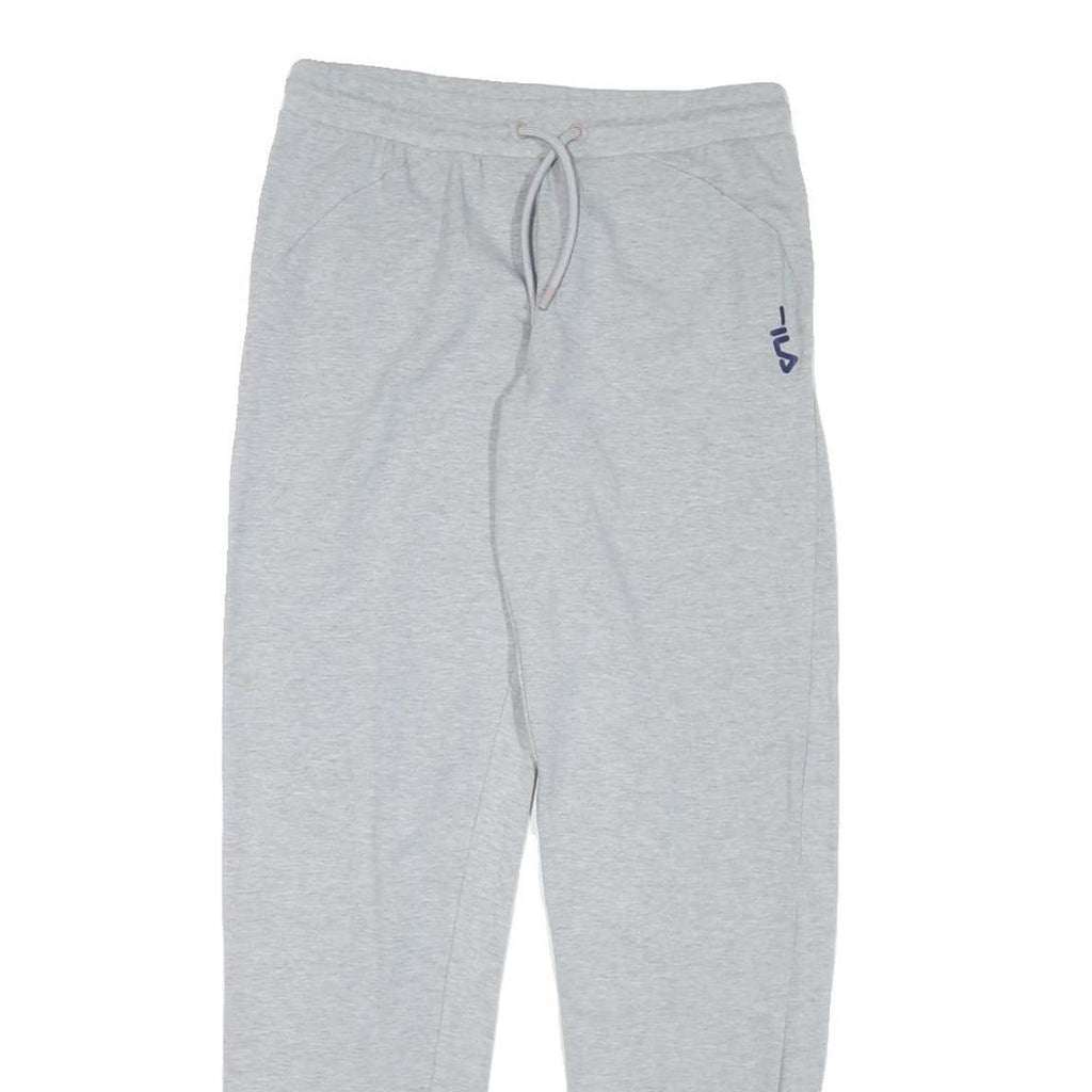 FILA Womens Joggers Grey Slim Tapered M W28 L30 Sportswear Casual Cotton Blend