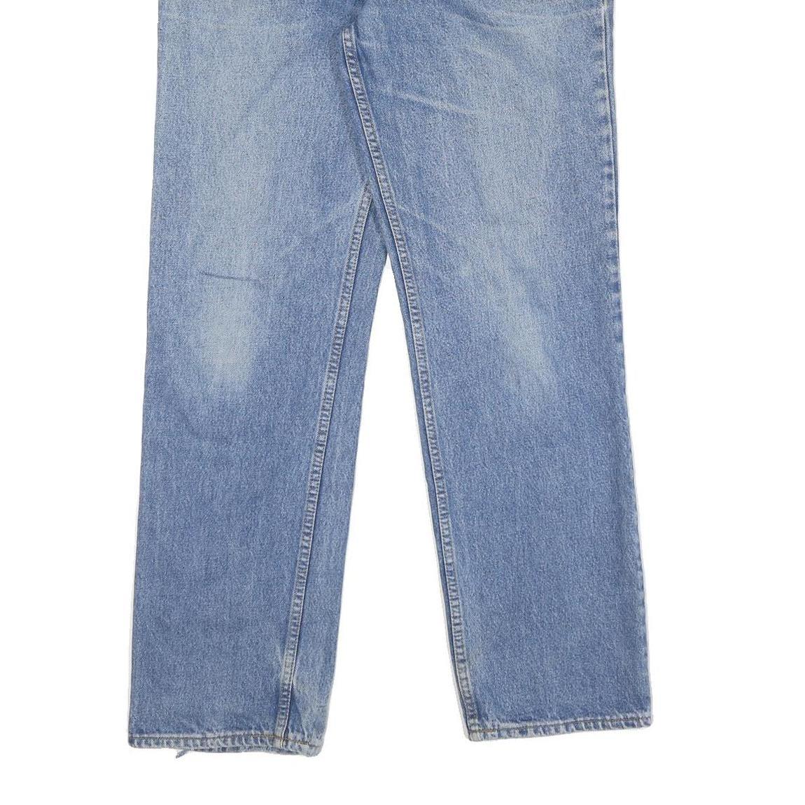 LEVI'S Mens Jeans Blue Regular Straight Denim Light W32 L32 Classic Fit Zip