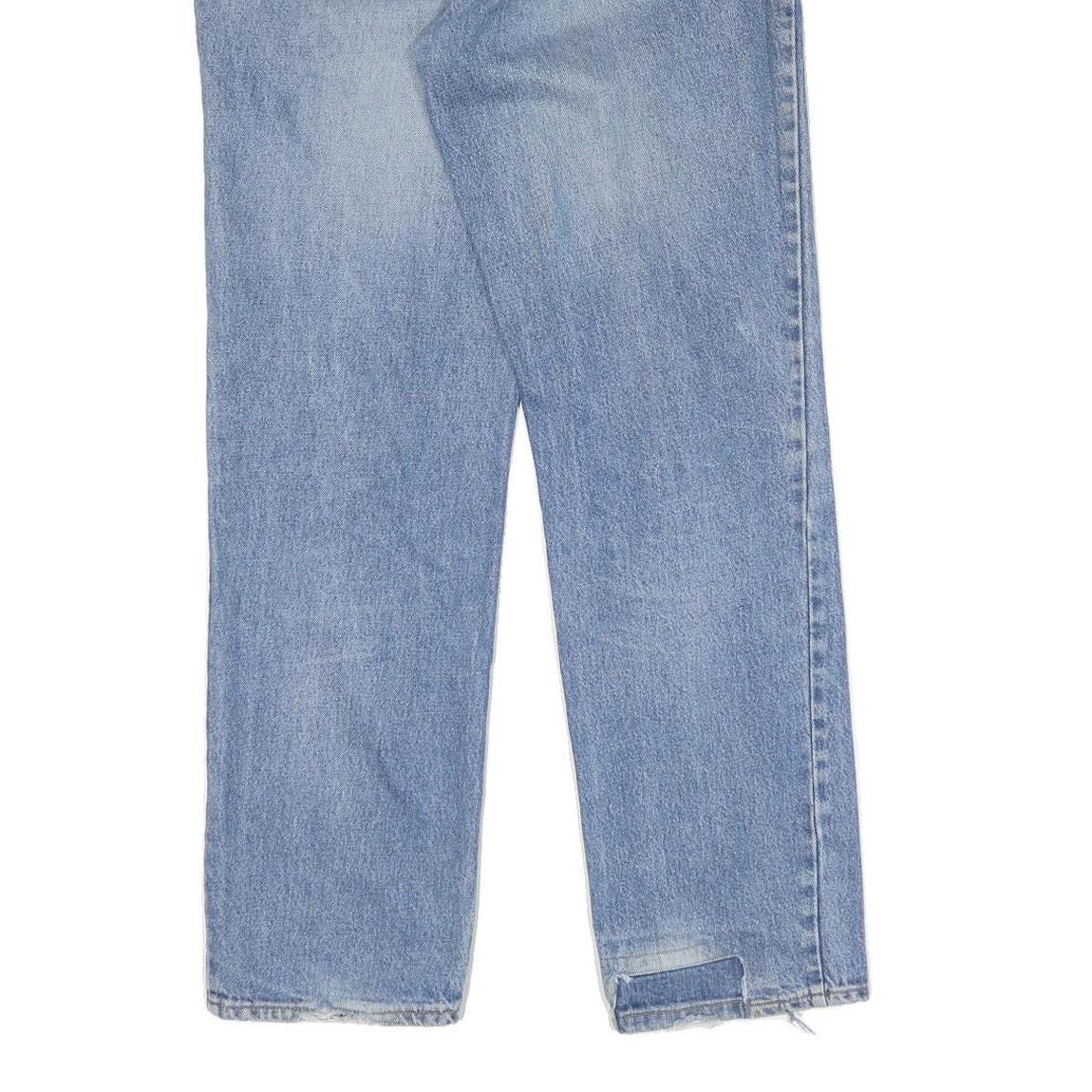 LEVI'S Mens Jeans Blue Regular Straight Denim Light W32 L32 Classic Fit Zip