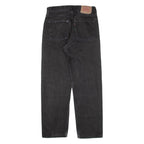LEVI'S 521 02 Mens Jeans Black Regular Straight W28 L26
