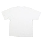 DELTA Mens White North Carolina Tar Heels Graphic T-Shirt L Short Sleeve Crew