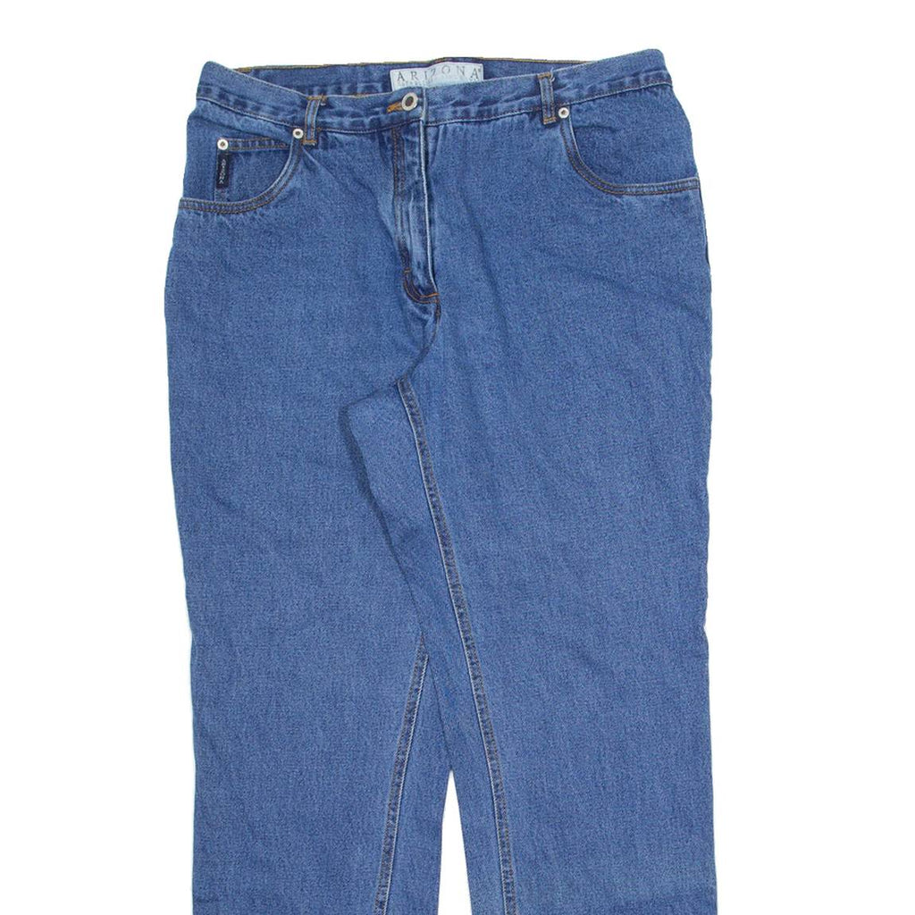 ARIZONA Womens Jeans Blue Slim Straight 90s W32 L30