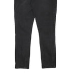 LEVI'S 311 Womens Slim Black Denim Jeans W34 L30 Distressed Cotton Blend