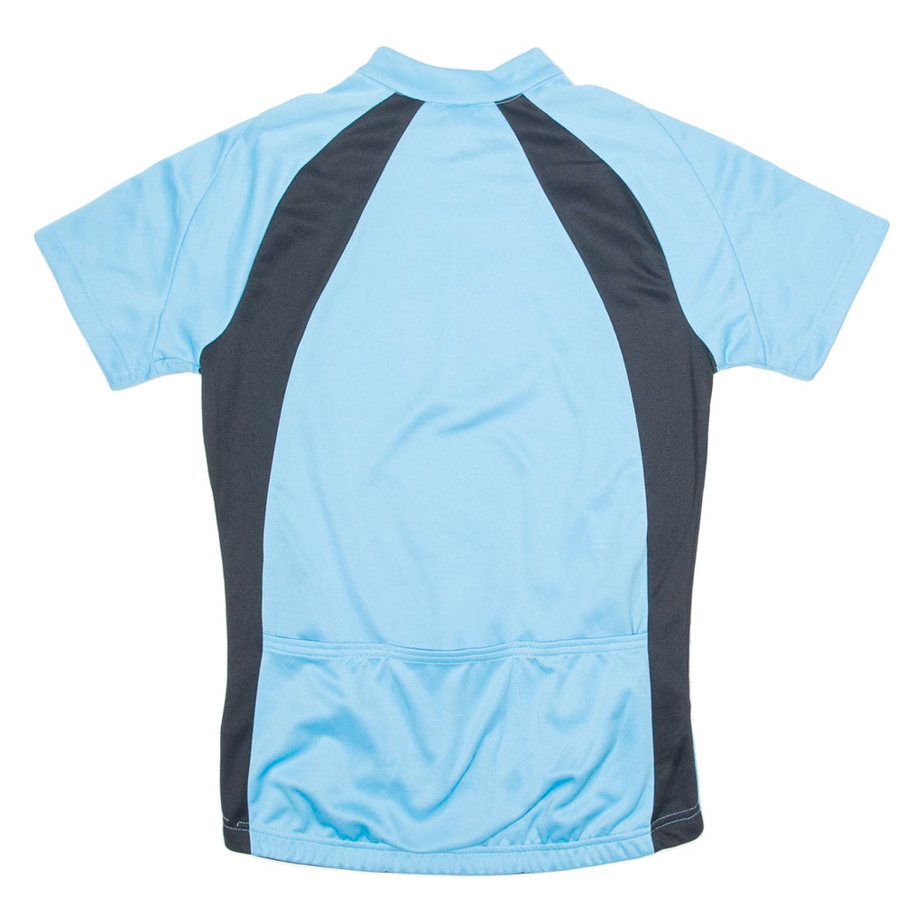CRANE Cycling Mens Jersey Blue 1/4 Zip S