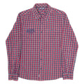 TOMMY HILFIGER Mens Shirt Red Check Long Sleeve S